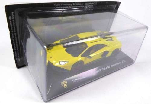 Lamborghini Aventador LP720-4 50Anniv 2013 yellow-met 1/43IXO NEW #5575 instantwheels
