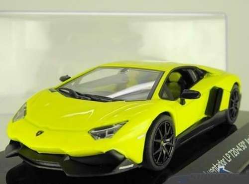 Lamborghini Aventador LP720-4 50Anniv 2013 yellow-met 1/43IXO NEW #5575 instantwheels