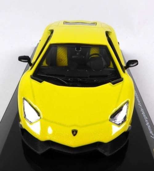 Lamborghini Aventador LP720-4 50Anniv 2013 yellow-met 1/43IXO NEW #5575 instantwheels