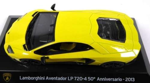 Lamborghini Aventador LP720-4 50Anniv 2013 yellow-met 1/43IXO NEW #5575 instantwheels