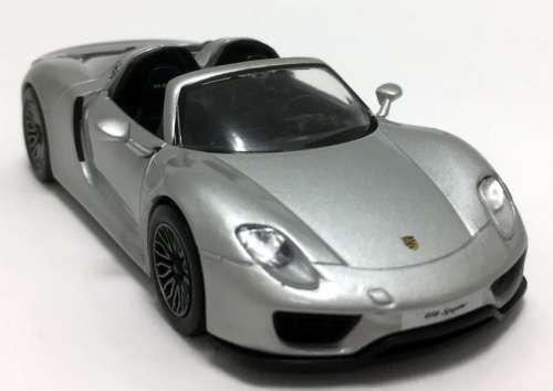 Porsche 918 Spyder 2013 grey-met 1/43 IXO/Altaya NEW+boxed  #5576 instant wheels
