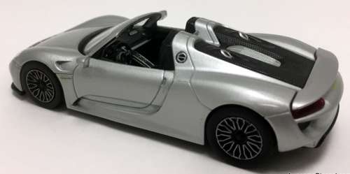 Porsche 918 Spyder 2013 grey-met 1/43 IXO/Altaya NEW+boxed  #5576 instant wheels