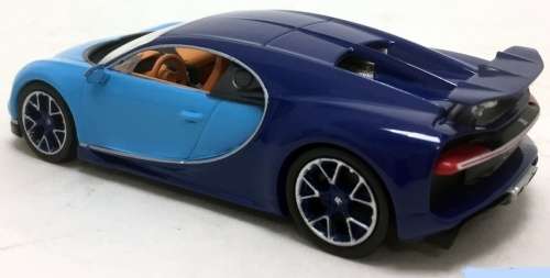 Bugatti Chiron 2016 2tone-blue 1/43 IXO/Altaya NEW+boxed  #5577 instant wheels