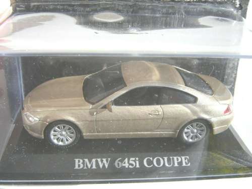 BMW 645i (E63) Coupe 2004 beige-met 1/43 IXO/Altaya NEW+boxed #5579 instant wheels