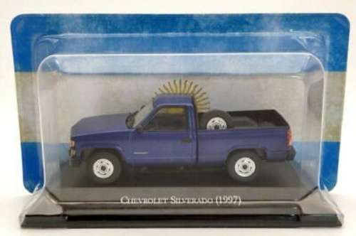 Chevrolet Silverado Pick-Up 1997 blue-met 1/43 IXO NEWinBlister #5571 instant wheels