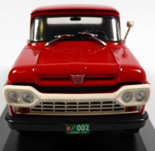 FORD F-100 Pick-Up 1959 red 1/43 IXO/Salvat NEW+boxed #5584 instant wheels
