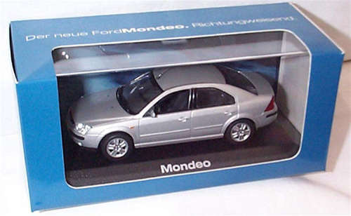 Ford Mondeo MKIII Saloon 2001 silver 1/43 Minichamps NEW+boxed  #5587 instant wheels
