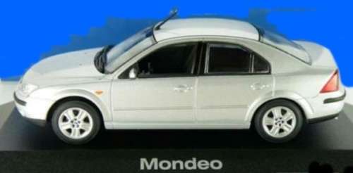 Ford Mondeo MKIII Saloon 2001 silver 1/43 Minichamps NEW+boxed  #5587 instant wheels