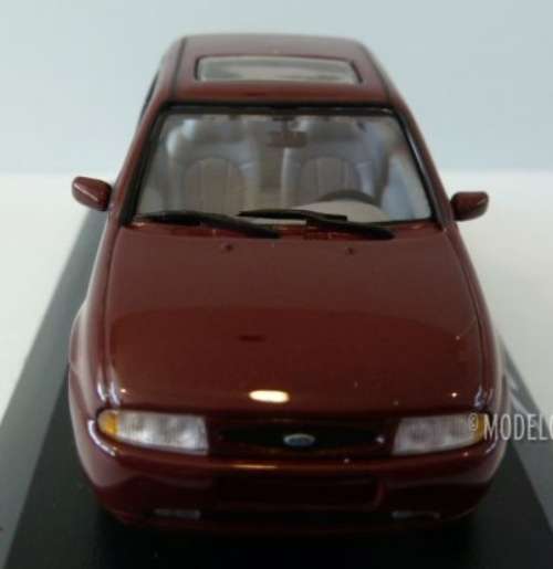Ford Fiesta Mk.IV 3-door 1996 red 1/43 Minichamps NEW+boxed #5589 instant wheels