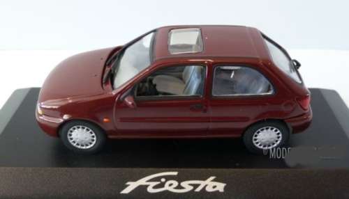 Ford Fiesta Mk.IV 3-door 1996 red 1/43 Minichamps NEW+boxed #5589 instant wheels