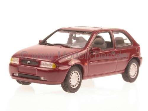Ford Fiesta Mk.IV 3-door 1996 red 1/43 Minichamps NEW+boxed #5589 instant wheels