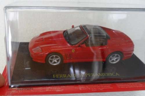Ferrari 599 SuperAmerica 2008 red 1/43 IXO NEW+showcased  #4165 instant wheels