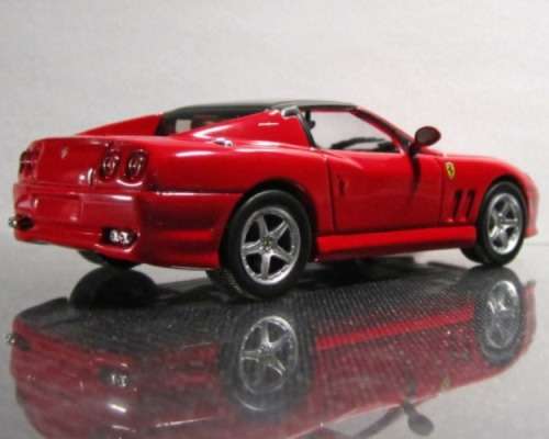 Ferrari 599 SuperAmerica 2008 red 1/43 IXO NEW+showcased  #4165 instant wheels