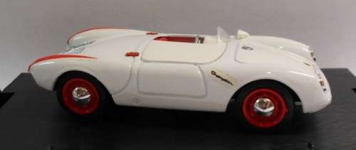 Porsche 550 RS Stradale Spyder 1954 white 1/43 Brumm NEW+boxed  #4208 instant wheels