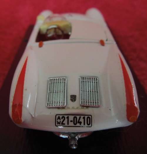 Porsche 550 RS Stradale Spyder 1954 white 1/43 Brumm NEW+boxed  #4208 instant wheels