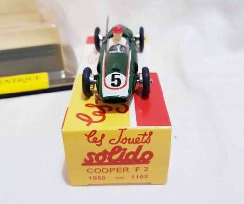 Cooper F2 #5 1959 green 1/43 Solido NEW+boxed  #5483 instant wheels