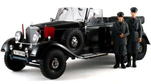 Mercedes-Benz G4 (W31) 6x6 1938 black 1/18 Premier Signature Models NEW+boxed  #8022 instant wheels