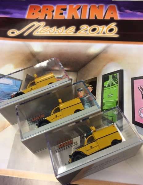 Citroen 2CV 1972 yellow Norway Hi-way assist NAC 1/87 Brekina  #9148 instant wheels
