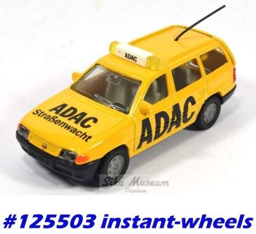 Opel Astra Caravan 1997 Breakdown Assistance yellow 1/55 Siku NEWinBlister #125503 instant wheels