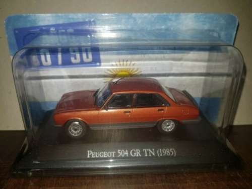Peugeot 504 GR TN 1985 brown-met 1/43 IXO NEWinBlister  #4171 instant wheels