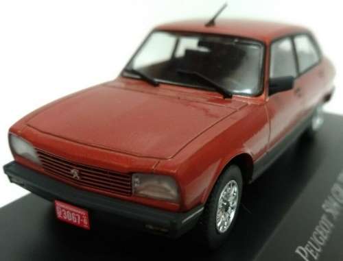 Peugeot 504 GR TN 1985 brown-met 1/43 IXO NEWinBlister  #4171 instant wheels