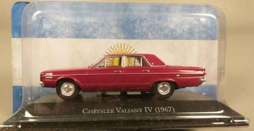 Chrysler Valiant Regal (IV) 1967 red 1/43 IXO NEWinBlister  #4172 instant wheels