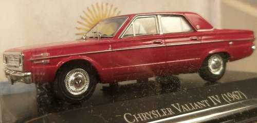 Chrysler Valiant Regal (IV) 1967 red 1/43 IXO NEWinBlister  #4172 instant wheels