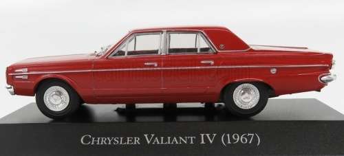 Chrysler Valiant Regal (IV) 1967 red 1/43 IXO NEWinBlister  #4172 instant wheels