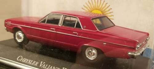 Chrysler Valiant Regal (IV) 1967 red 1/43 IXO NEWinBlister  #4172 instant wheels