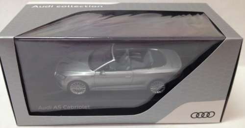Audi A5 Cabriolet 2017 silver 1/43 Spark NEW+boxed   #4175 instant wheels