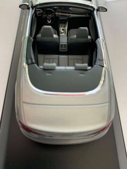 Audi A5 Cabriolet 2017 silver 1/43 Spark NEW+boxed   #4175 instant wheels