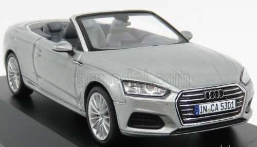 Audi A5 Cabriolet 2017 silver 1/43 Spark NEW+boxed   #4175 instant wheels