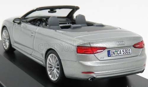 Audi A5 Cabriolet 2017 silver 1/43 Spark NEW+boxed   #4175 instant wheels