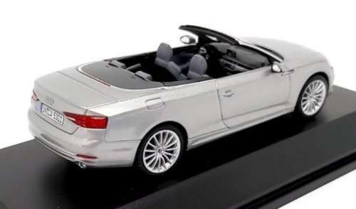 Audi A5 Cabriolet 2017 silver 1/43 Spark NEW+boxed   #4175 instant wheels