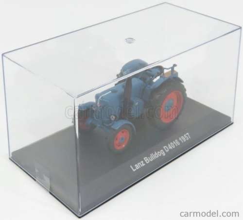 Lanz Bulldog D4016 1957 blue 1/43 U.H./Hachette NEW+BOXED  #4184 instant wheels