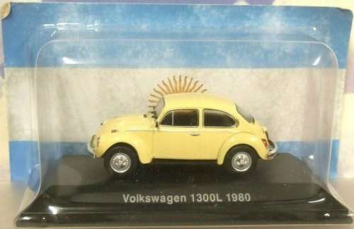 Volkswagen Beetle 1300L 1980 lemon-yellow 1/43 IXO NEWinBlister  #5592 instant wheels