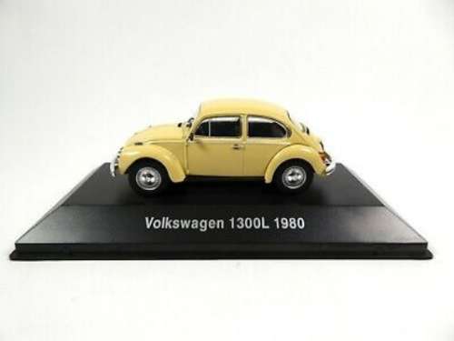Volkswagen Beetle 1300L 1980 lemon-yellow 1/43 IXO NEWinBlister  #5592 instant wheels