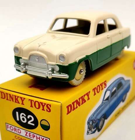 Ford Zephyr Saloon 1956 cream+green 1/43 Dinky/Norev NEW+boxed  #5598 instant wheels