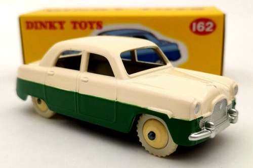 Ford Zephyr Saloon 1956 cream+green 1/43 Dinky/Norev NEW+boxed  #5598 instant wheels