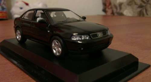 Audi A4 B5 (Type 8D) 2001 black 1/43 IXO NEW+showcased  #5612 instant wheels