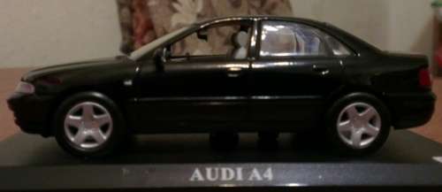 Audi A4 B5 (Type 8D) 2001 black 1/43 IXO NEW+showcased  #5612 instant wheels