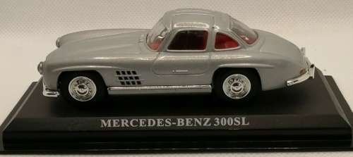 Mercedes-Benz 300SL (W196) 1954 silver 1/43 IXO NEW+boxed #5618 instant wheels