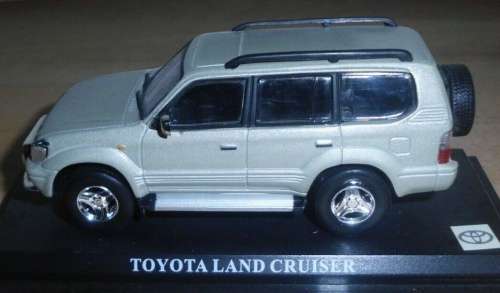 Toyota Land Cruiser Prado 1998 lt gold-met 1/43 IXO NEW+boxed  #5619 instant wheels