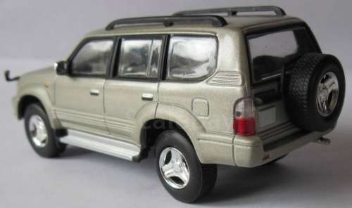 Toyota Land Cruiser Prado 1998 lt gold-met 1/43 IXO NEW+boxed  #5619 instant wheels