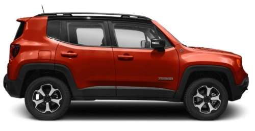 Jeep Renegade Trailhawk 2021 orange 1/24 Welly NEW+boxed  #2330 instant wheels