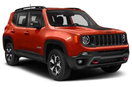 Jeep Renegade Trailhawk 2021 orange 1/24 Welly NEW+boxed  #2330 instant wheels