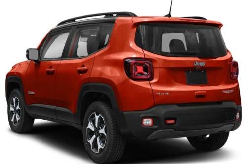 Jeep Renegade Trailhawk 2021 orange 1/24 Welly NEW+boxed  #2330 instant wheels