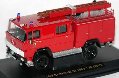 Magirus Deutz 100 D 7 FA LF8-TS 1/43 Lucky Die Cast NEW+boxed  #5606 instant wheels