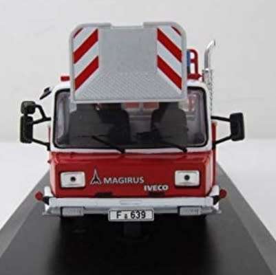 Magirus Deutz DLK2312 Franfurt Fire Dept. 1986 1/43 IXO NEW+boxed  #5610 instant wheels