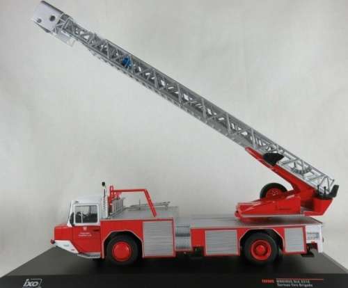 Magirus Deutz DLK2312 Franfurt Fire Dept. 1986 1/43 IXO NEW+boxed  #5610 instant wheels